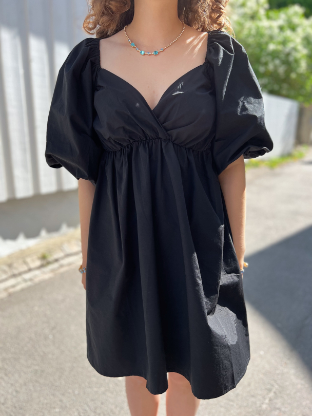 Bera Short Dress - Black  - Image 1