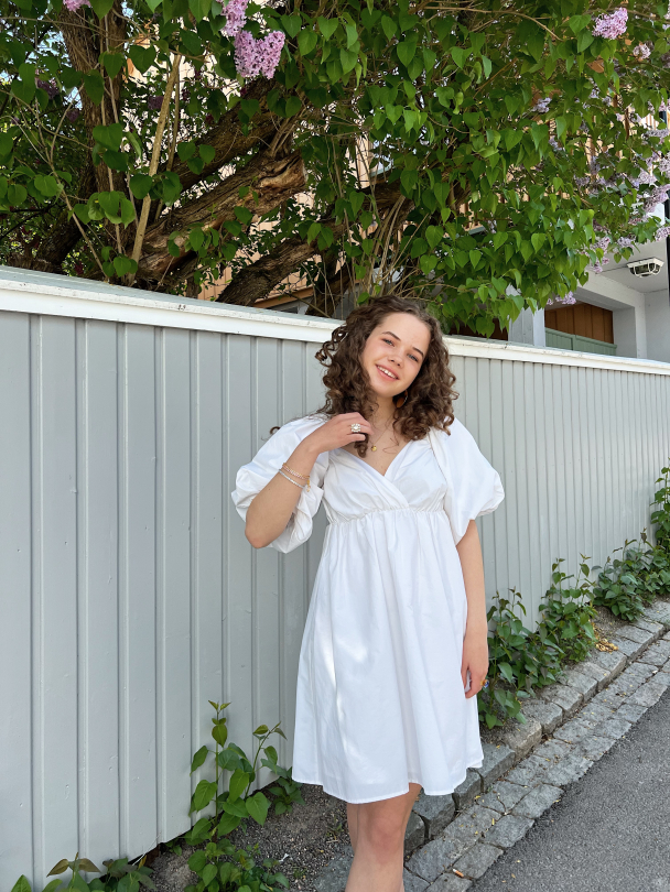 Bera Short Dress - Bright White  - Image 8