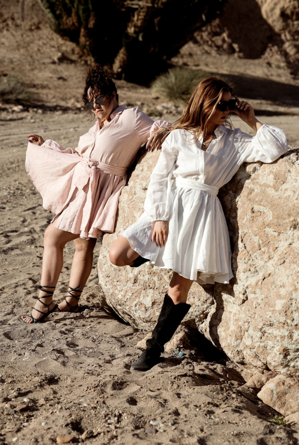 Bon Weekend Dress - Hvit  - Image 4