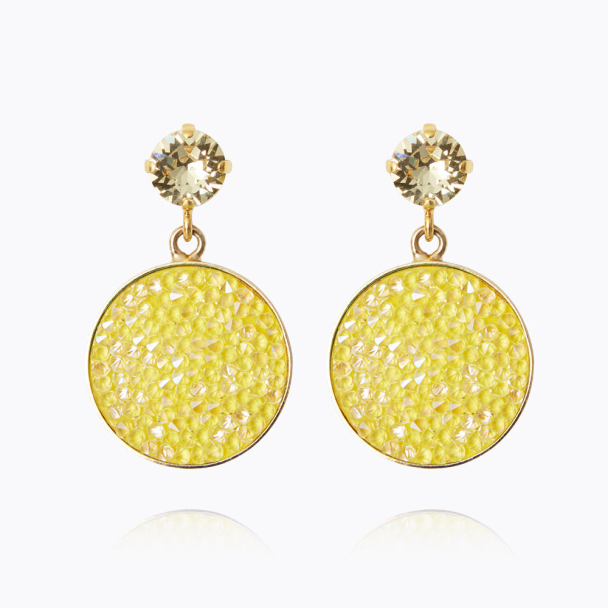 Chloe earrings - Gold/Sunshine delete