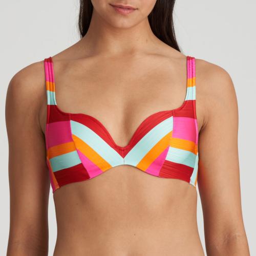'Tenedos' preshaped bikini top, jazzy
