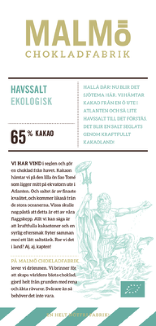 Malmö Havsalt 65% 80g