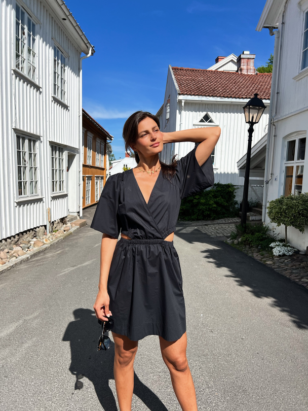 Dagny Waist Dress - Black  - Image 5