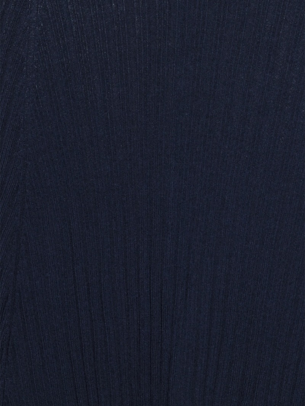 Knit Flared Midi Skirt - Image 2