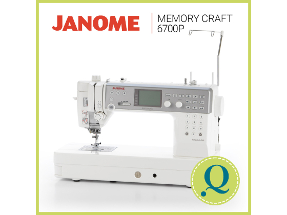 Janome Memory craft 6700 p 