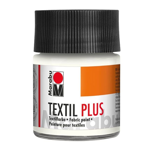 MARABU TEKSTIL PLUS 50ML hvit 070