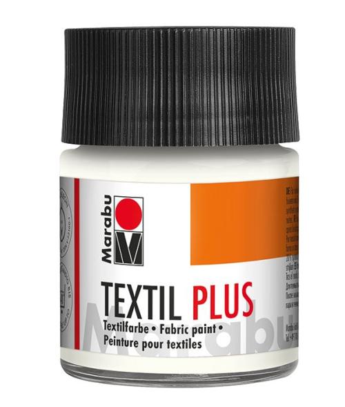 MARABU TEKSTIL PLUS 50ML hvit 070