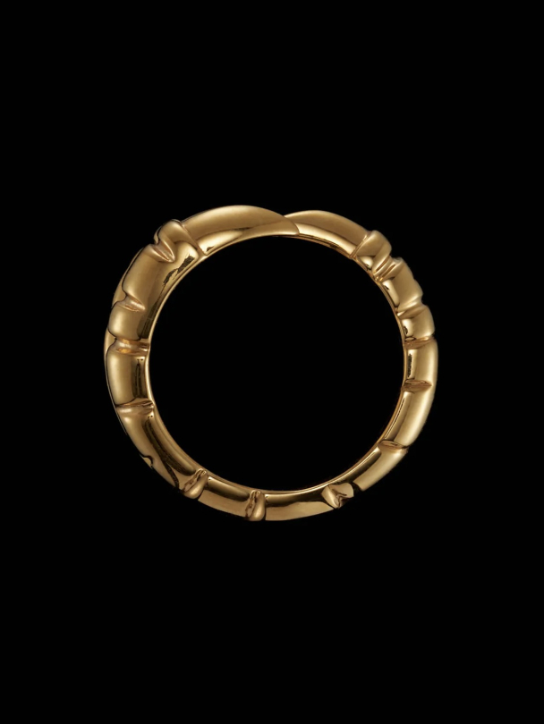 Claw Ring - Gold-plated Silver  - Image 3