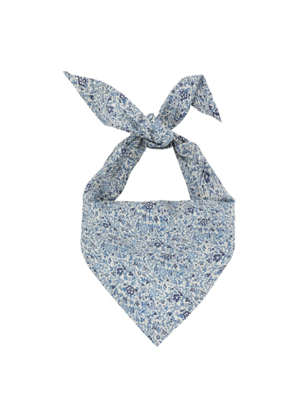 GOBABYGO | Liberty Bandana - Katie and Millie Blue - Image 1