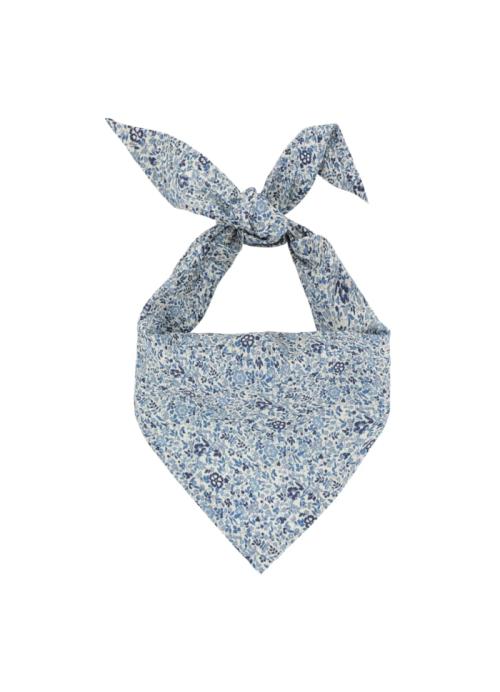 GOBABYGO - LIBERTY BANDANA KATIE AND MILLIE BLUE