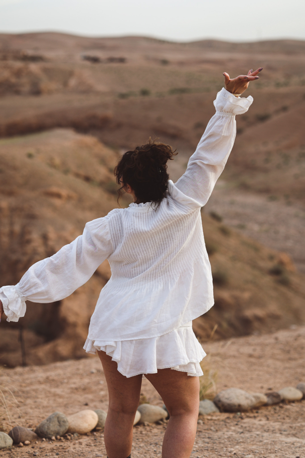 Coco Blouse - Hvit  - Image 6