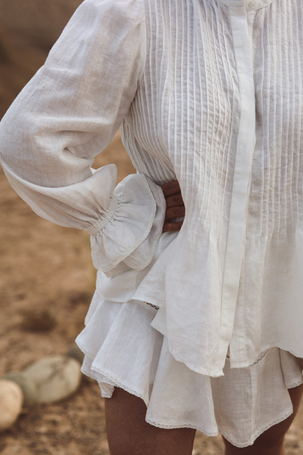 Coco Blouse - Hvit  - Image 7