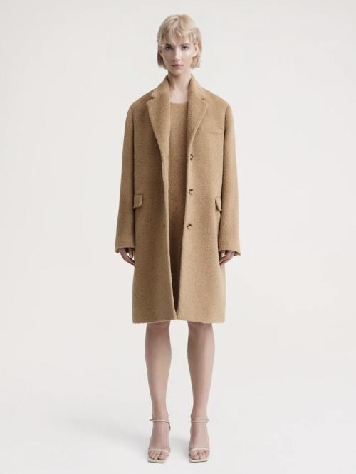 Tailored Wool-Teddy Coat