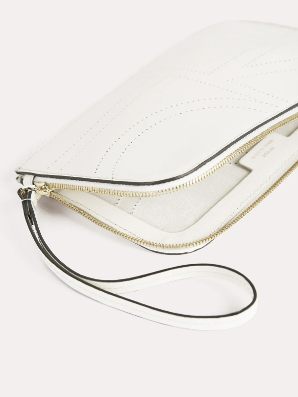 Monogram Leather Wristlet Pouch - Image 2