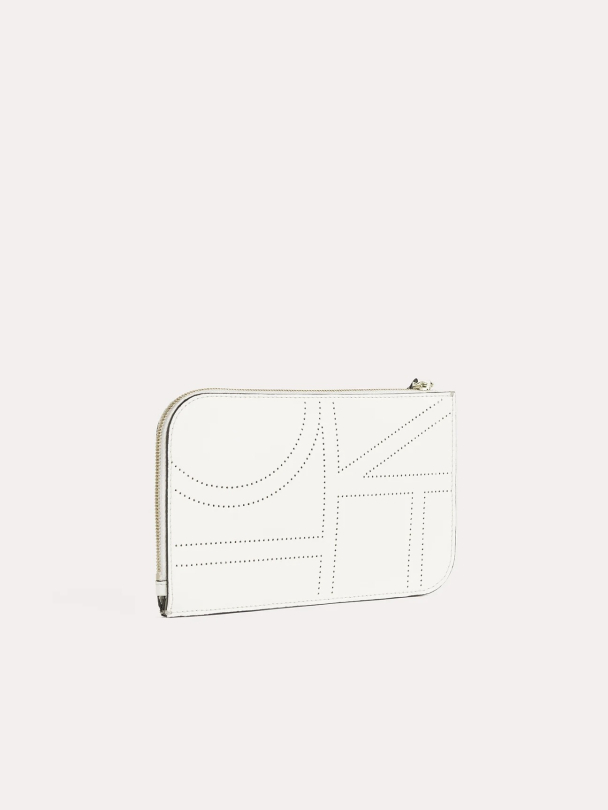 Monogram Leather Wristlet Pouch - Image 4