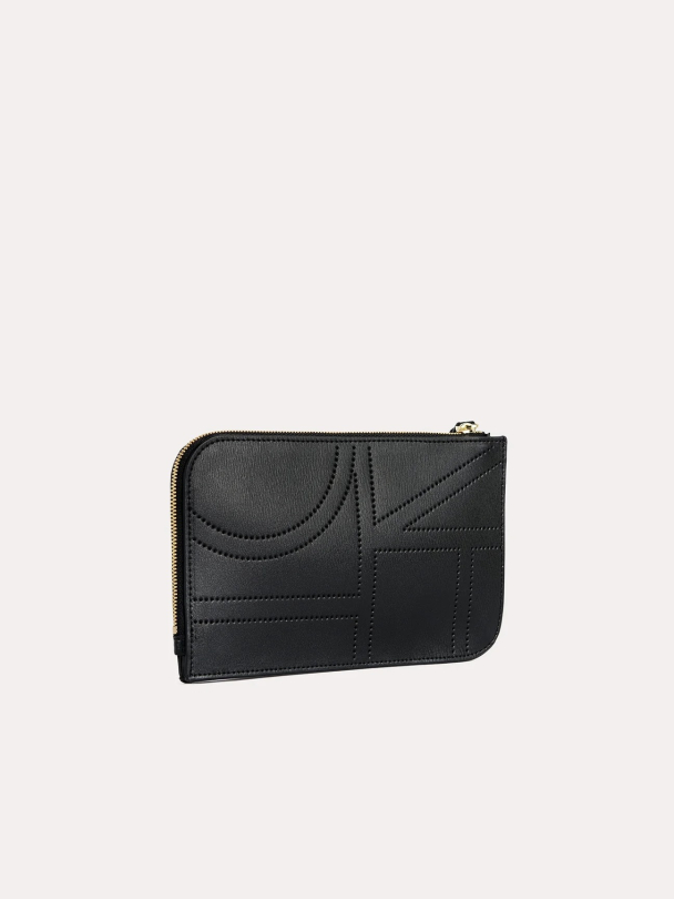 Monogram Leather Wristlet Pouch - Image 3