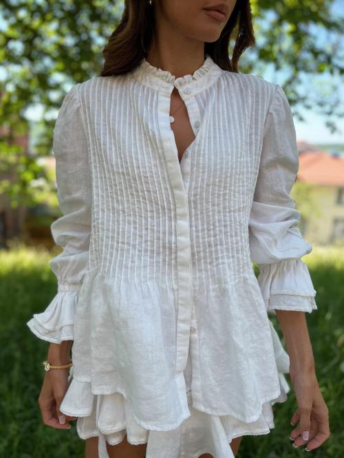 Coco Blouse - Hvit 