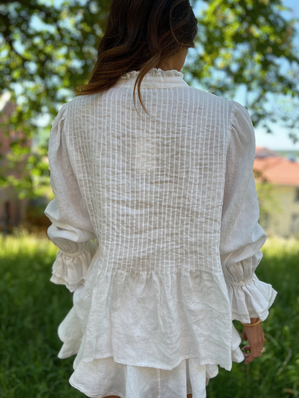 Coco Blouse - Hvit  - Image 10
