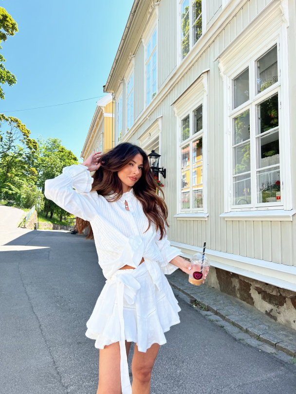 Coco Blouse - Hvit  - Image 11