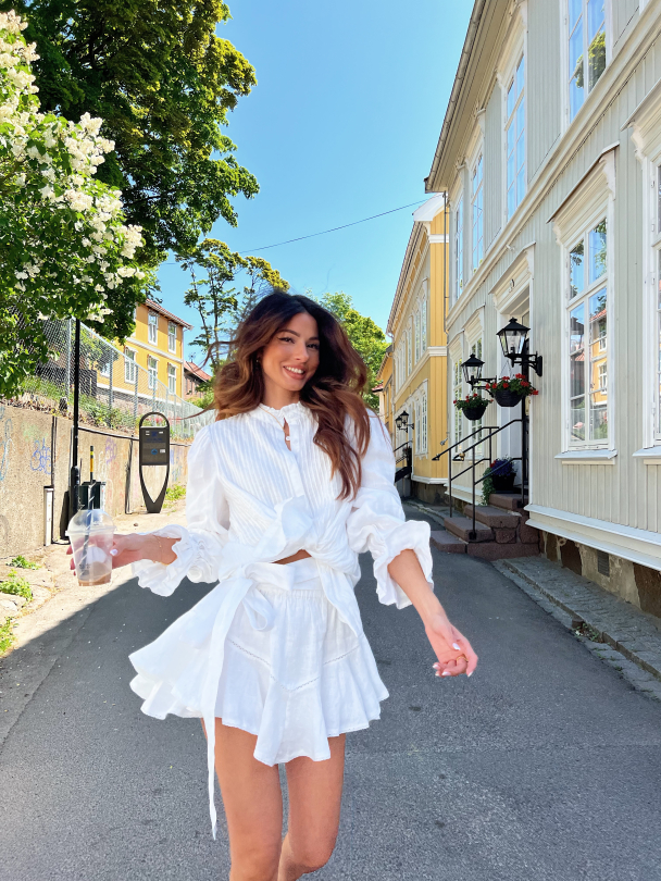 Coco Blouse - Hvit  - Image 12