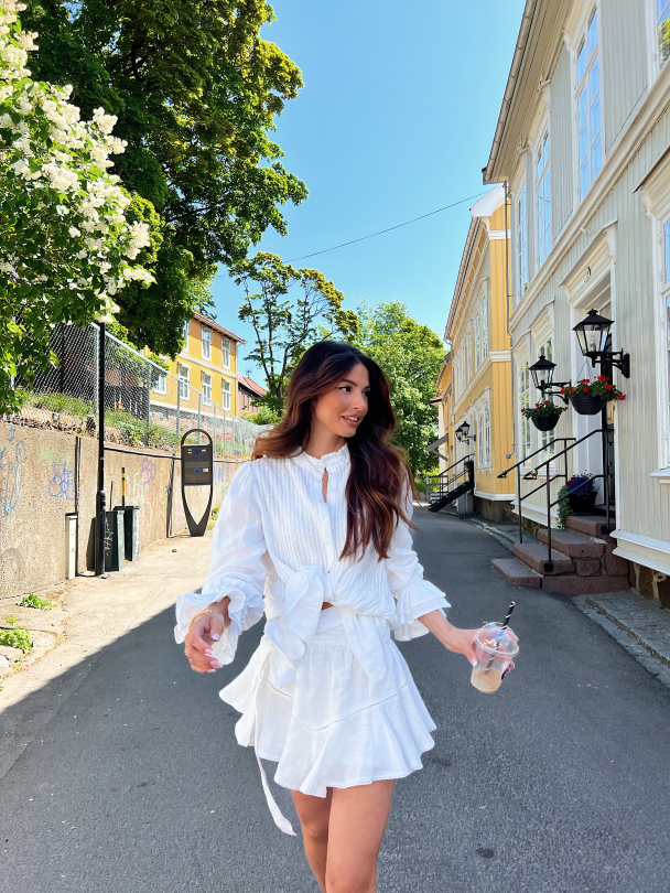 Coco Blouse - Hvit  - Image 13