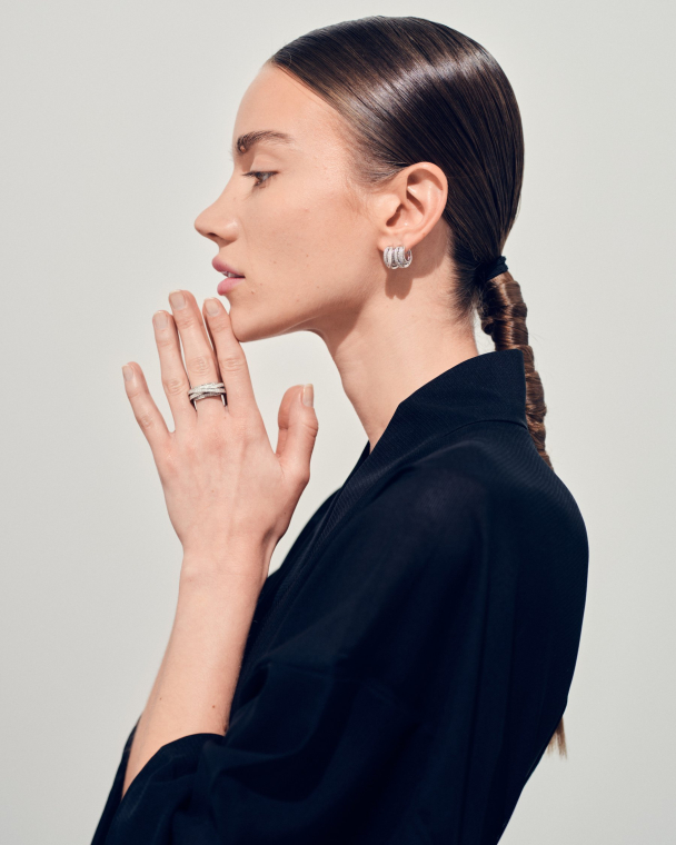 ORB RING SLIM CLEAR WHITE - Image 2