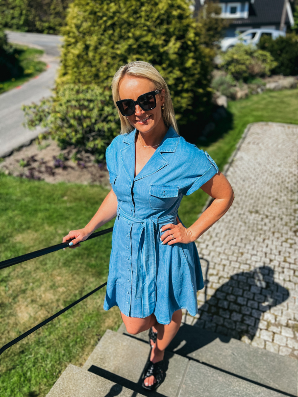 ELLA&IL Addison Denim Dress - Image 5