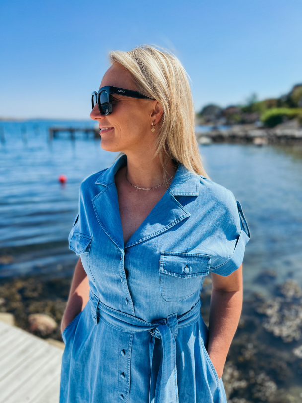 ELLA&IL Addison Denim Dress - Image 6