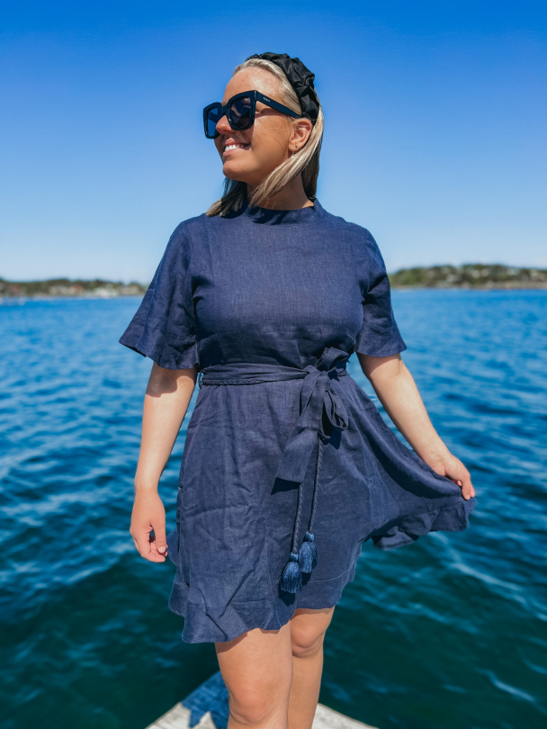 ELLA&IL Francesca Linen Dress - Image 4