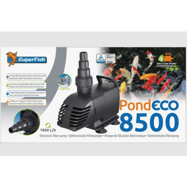 Pond-Eco 8500 Filterpumpe / 41 Watt 7.800 l/t