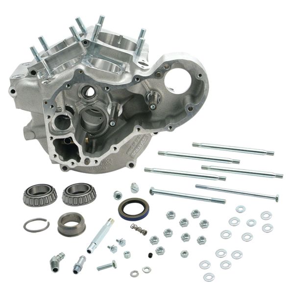 48-64 CRANKCASE ASSEMBLY, STD BORE. NATURAL