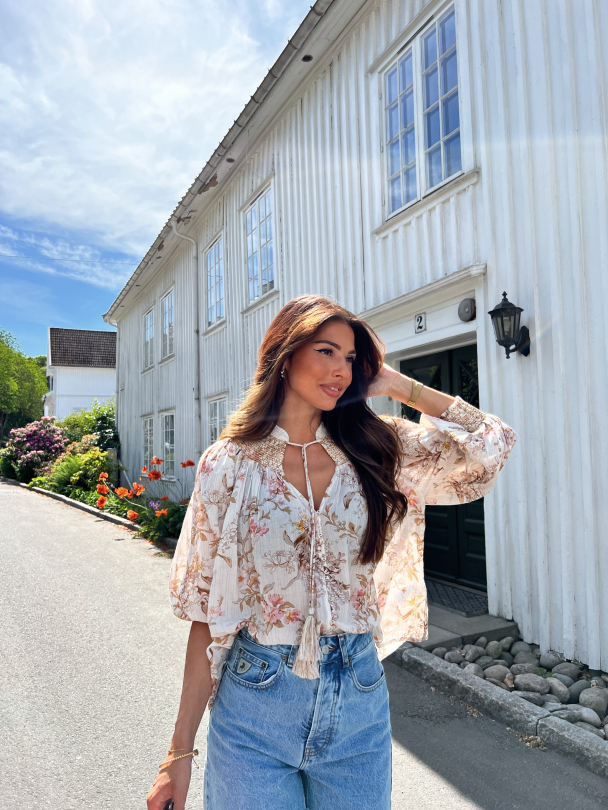 Bohemian Shirt - Flower Branches  - Image 2