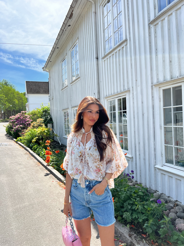 Bohemian Shirt - Flower Branches  - Image 3