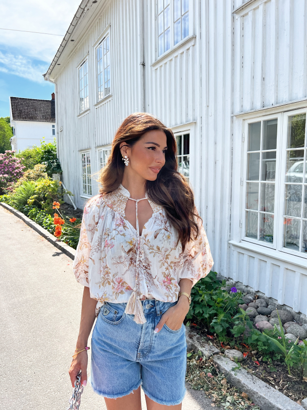 Bohemian Shirt - Flower Branches  - Image 5