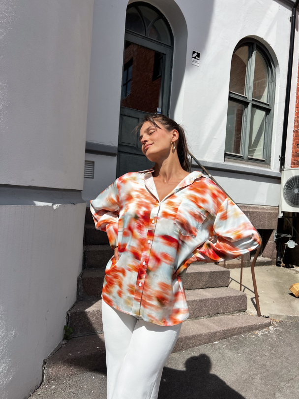 Dina shirt - Misty Rose - Image 4