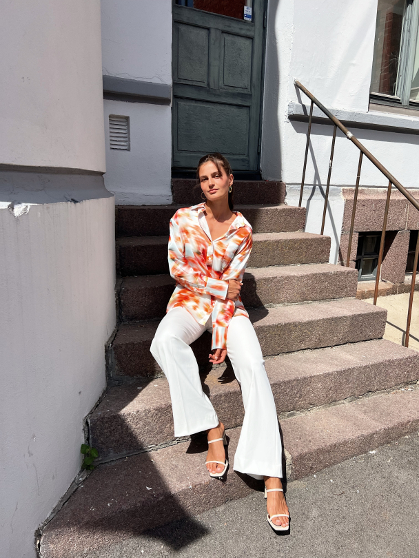 Dina shirt - Misty Rose - Image 5