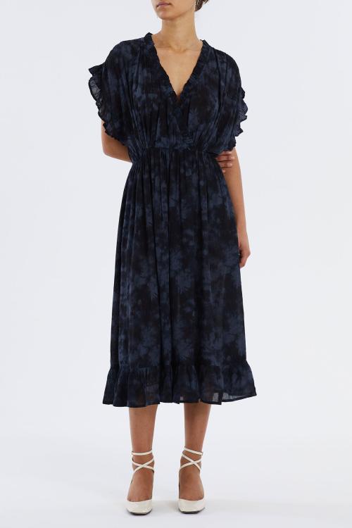 Idina Dress - Washed Black