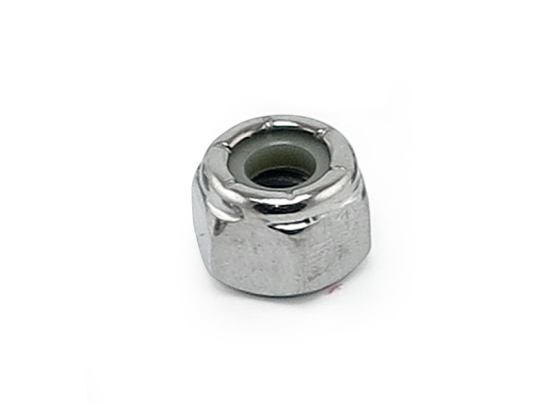  7/16-20 NYLON INSERT LOCK NUTS CHROME