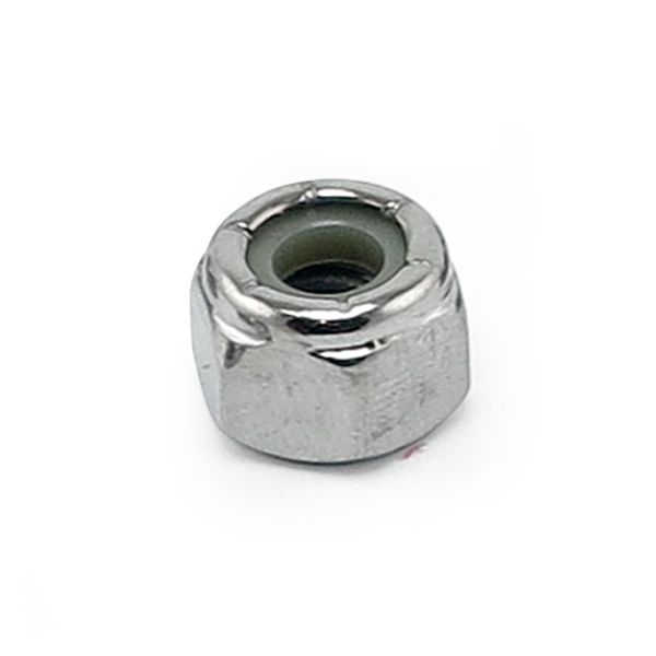  7/16-20 NYLON INSERT LOCK NUTS CHROME