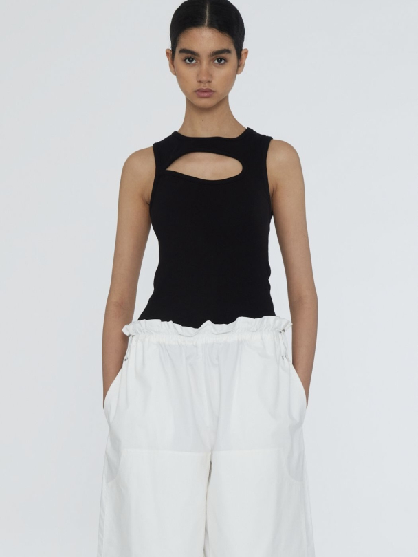 Jersey Cut-Out Top - Image 3