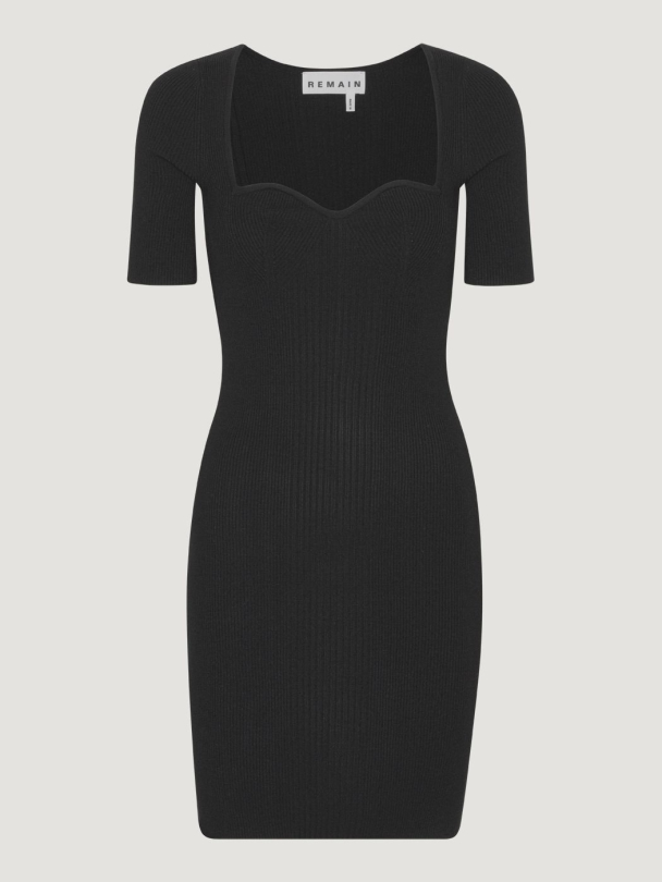 Knit Mini Dress - Image 4