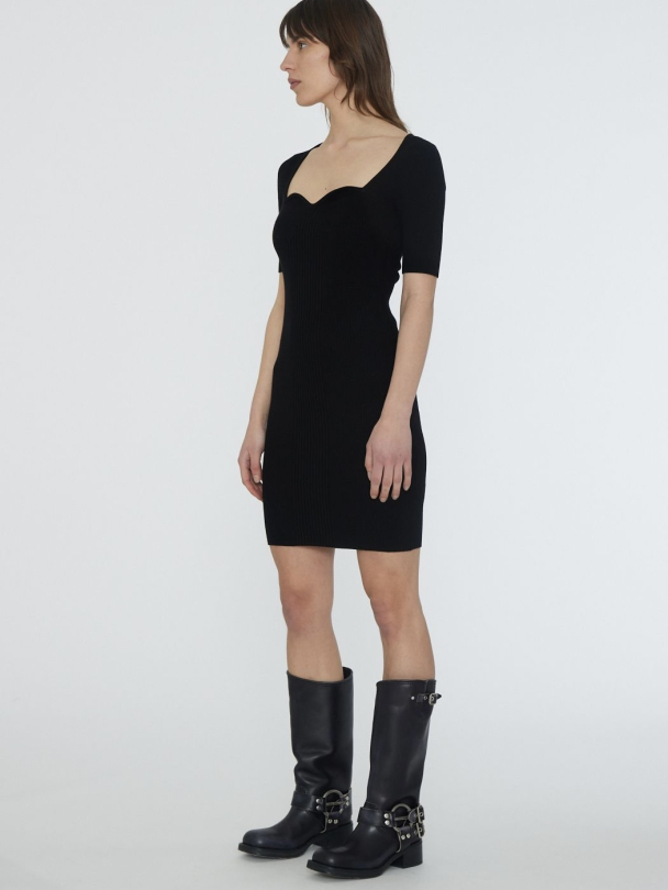 Knit Mini Dress - Image 6