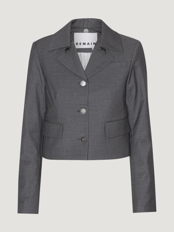Light Wool Mini Blazer - Image 1