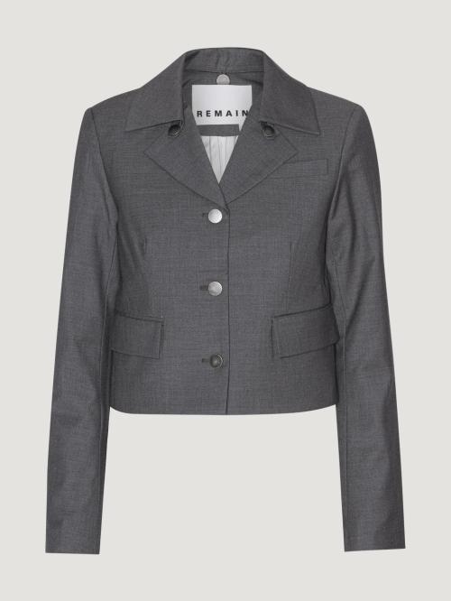 Light Wool Mini Blazer