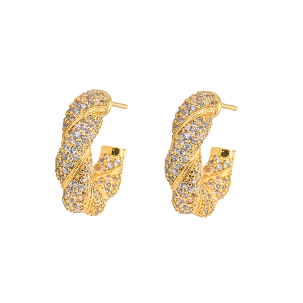 TWISTED CHUNKY HOOPS - Image 1