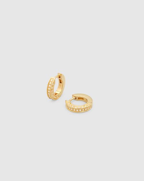 NOVA HOOPS SMALL GOLD