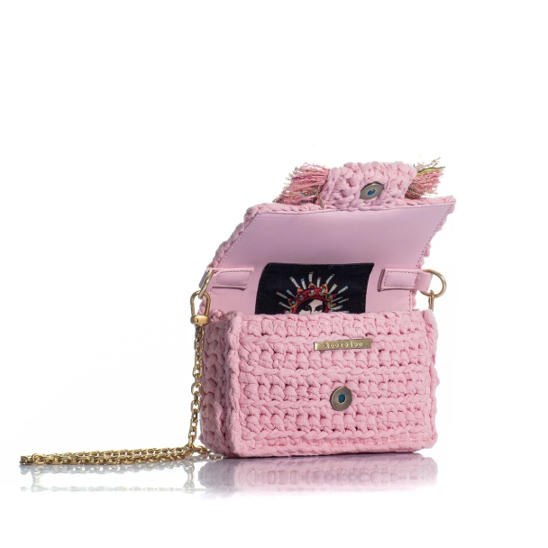 The Ibiza Mini Crochet Baby Pink  - Image 2
