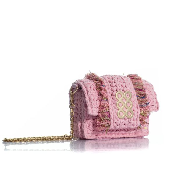 The Ibiza Mini Crochet Baby Pink  - Image 4