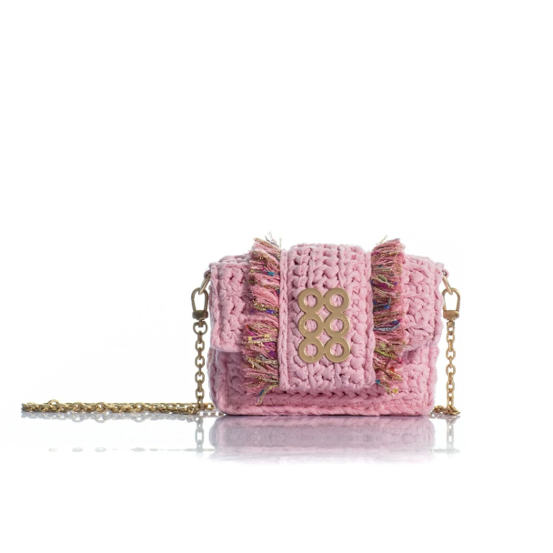 The Ibiza Mini Crochet Baby Pink  - Image 5
