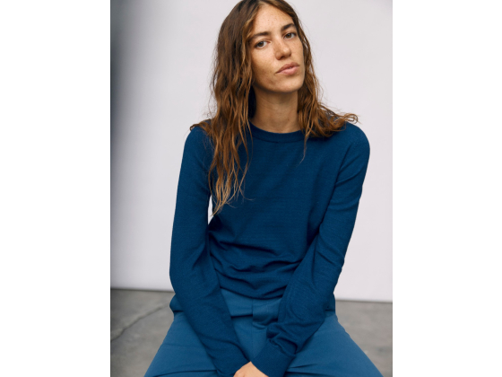 OBJthess estate blue mel pullover